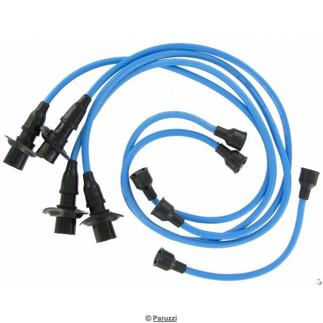 Zündkabel Satz Blau - Zündkerzenkabel für VW Oldtimer